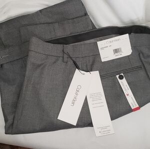 Calvin Klein Charcoal Dress Pants